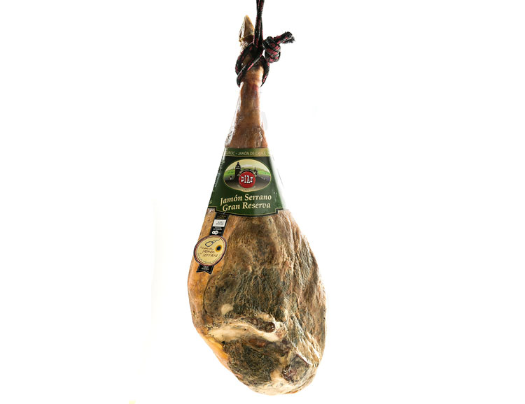 pata de jamón serrano gran reserva de Chacinerías Díaz